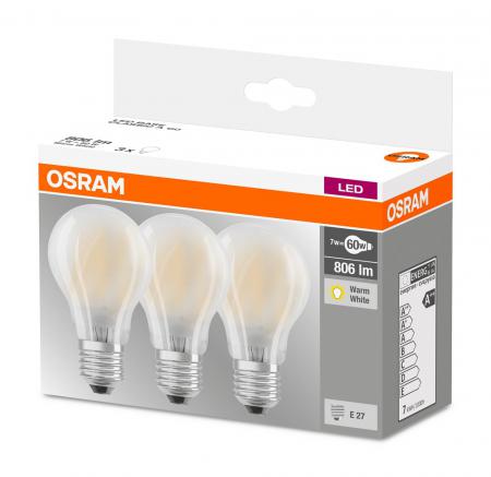 Osram Star E27 LED Birne 11W 1521Lm neutralweiss matt